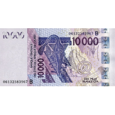P218Bd Benin - 10000 Francs Year 2006
